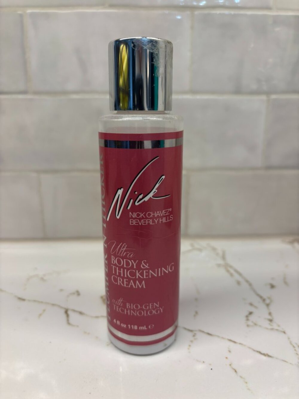 Nick Chavez Plumper N Thicker Ultra Body & Thickening Cream 4 oz SEE DESCRIPTION